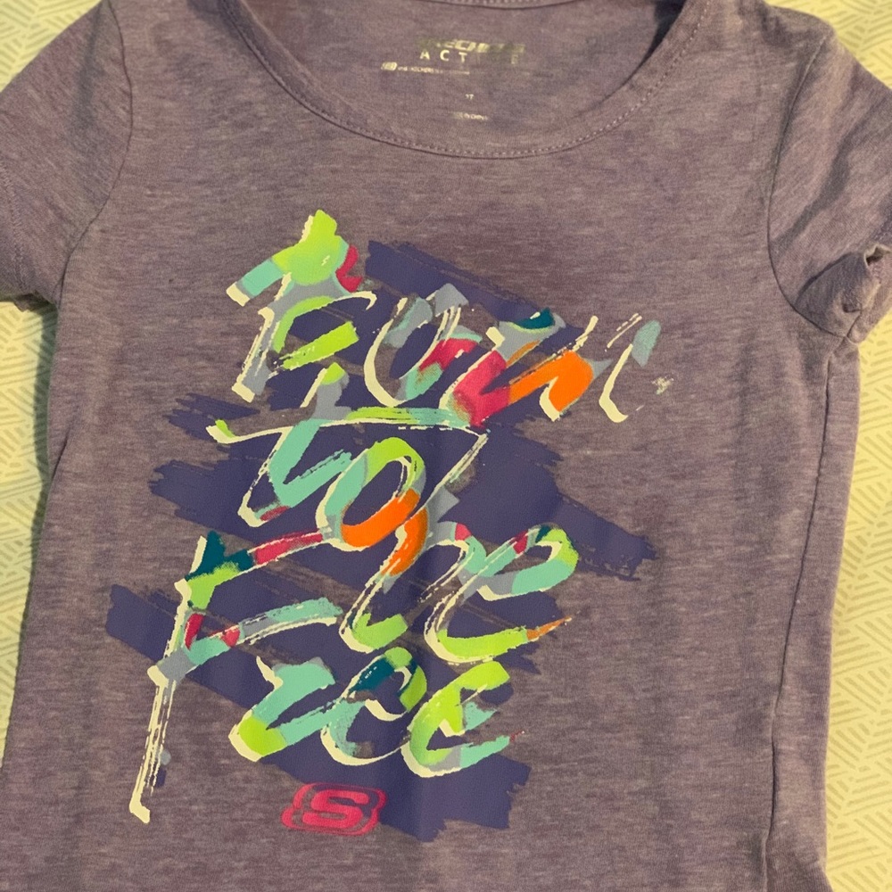Sketchers toddler shirt